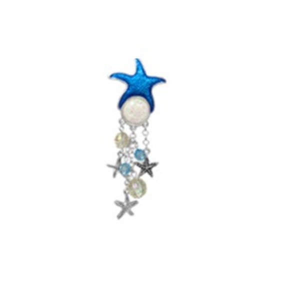 Jewelry - Ocean Blue Starfish Charm Necklace